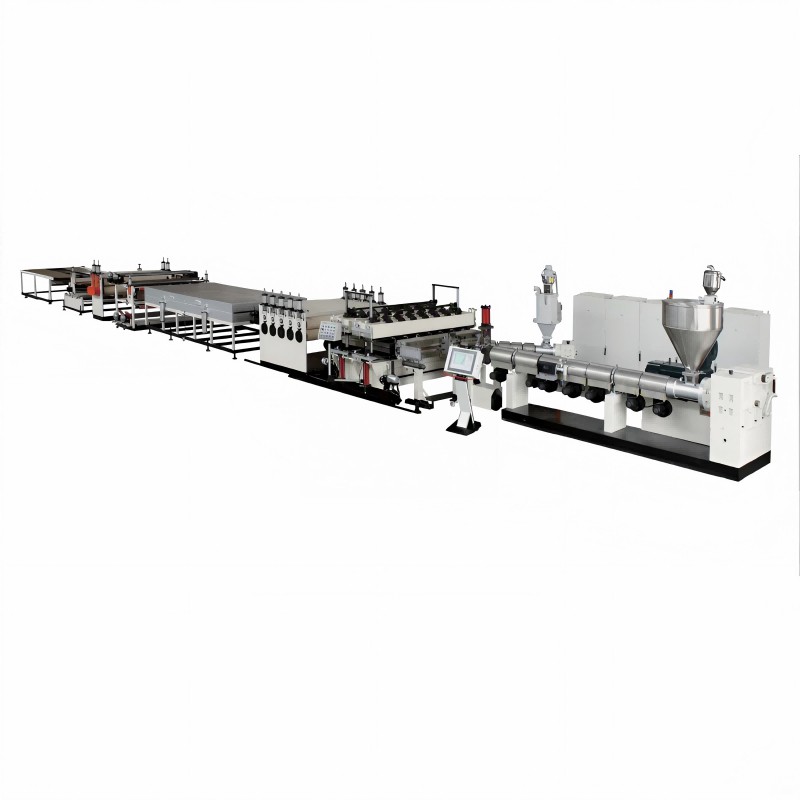 PP PE PC Hollow Sheet Extrusion Machine Line